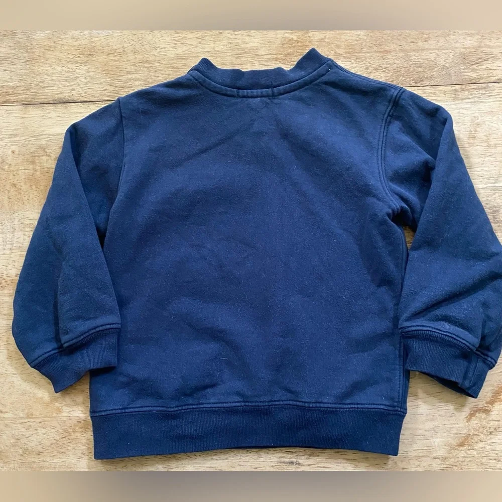 Vintage Ralph Lauren Polo Sport Toddler Sz XL Navy Graphic Sweatshirt‎